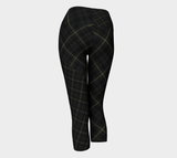 Tartan with a Twist, Spartan Tartan - Yoga Capris