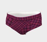 Tartan with a Twist, Pink - Women's Cheeky Briefs