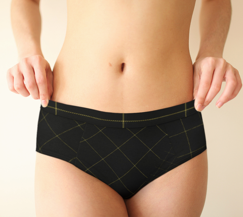 Tartan with a Twist, Spartan Tartan - Women's Cheeky Briefs