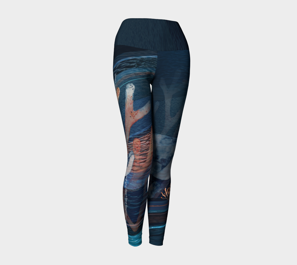 Depth of the Ocean - Yoga Leggings