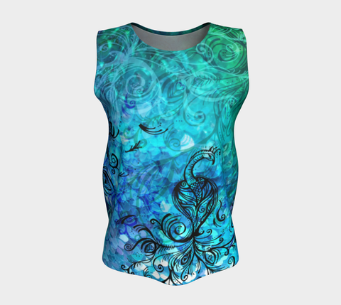 I Rise Blue - Tank Top