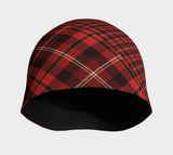 Tartan with a Twist, Red - Beanie