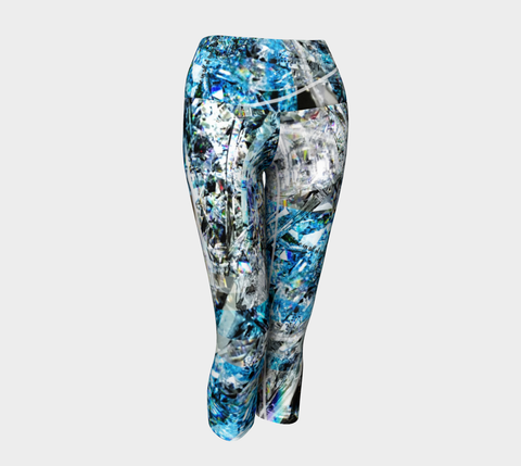 Shine Sapphire - Yoga Capris
