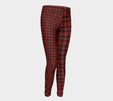 Tartan with a Twist - Youth Leggings