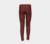 Tartan with a Twist - Youth Leggings